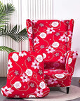 Wing Chair Decorative Slipcover - From Where -
