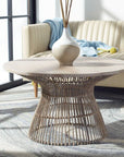 Winnie Coffee Table, Whitewash - From Where -