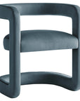 Winslow Velvet Barrel Accent Chair - From Where Finds -
