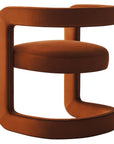 Winslow Velvet Barrel Accent Chair - From Where Finds -