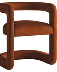 Winslow Velvet Barrel Accent Chair - From Where Finds -