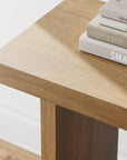 Wood Accent Storage Console Sofa Table - From Where -