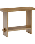 Wood Accent Storage Console Sofa Table - From Where -