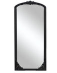 Wood Arched Standing Mirror Wall Mirror - From Where -