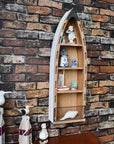 Wood Boat Shelf - From Where -