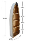 Wood Boat Shelf - From Where -