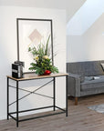 Wood Console Sofa Side Table - From Where -