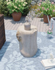 Wood - Look Accent Side Table - From Where -