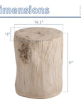 Wood - Look Accent Side Table - From Where -