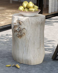Wood - Look Accent Side Table - From Where -