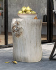 Wood - Look Accent Side Table - From Where -