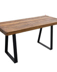 Wood Rectangle Entryway Bench - From Where -