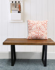 Wood Rectangle Entryway Bench - From Where -