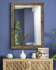 Wooden Framed Body Mirror - From Where -