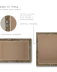 Wooden Framed Body Mirror - From Where -