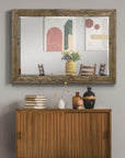 Wooden Framed Body Mirror - From Where -
