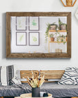 Wooden Framed Body Mirror - From Where -