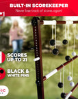 Wooden Ladder Ball Game Set - From Where -