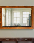 Wooden Maple Frame Body Mirror - From Where -