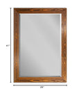 Wooden Maple Frame Body Mirror - From Where -