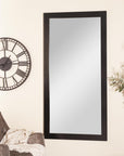 Wooden Room Wall Mirror Entryway Mirror - From Where -