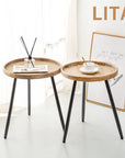 Wooden Tray Table (Set of 2) - From Where -