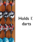Wooden Wall Mounted Dart Caddy - From Where -