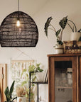 Woven Pendant Lighting Fixture - From Where -