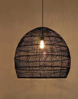 Woven Pendant Lighting Fixture - From Where -