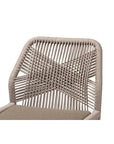 Woven Rope Mahogany Dining Chair - From Where -