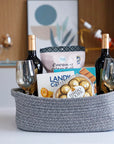 Woven Rope Storage Basket - From Where -