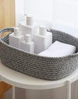 Woven Rope Storage Basket - From Where -