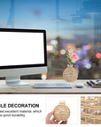 Woven Vase Flower Decor - From Where -