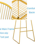 Wrought Iron Bar Stools (Set of 2) - From Where -