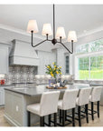 Wrought Iron Industrial Chandelier - From Where -