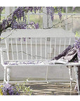 Wrought Iron Vintage Garden Bench - From Where -