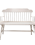 Wrought Iron Vintage Garden Bench - From Where -