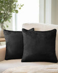 Yellow Set of 2 Throw Pillow Covers - From Where -