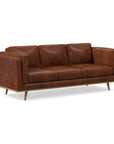 Zander Leather Sofa - From Where -