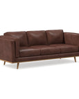 Zander Leather Sofa - From Where -