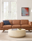 Zander Leather Sofa - From Where -