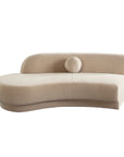 ZELDA Left Armless Chaise - From Where -