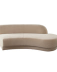 Zelda Right Armless Chaise - From Where -
