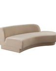Zelda Right Armless Chaise - From Where -