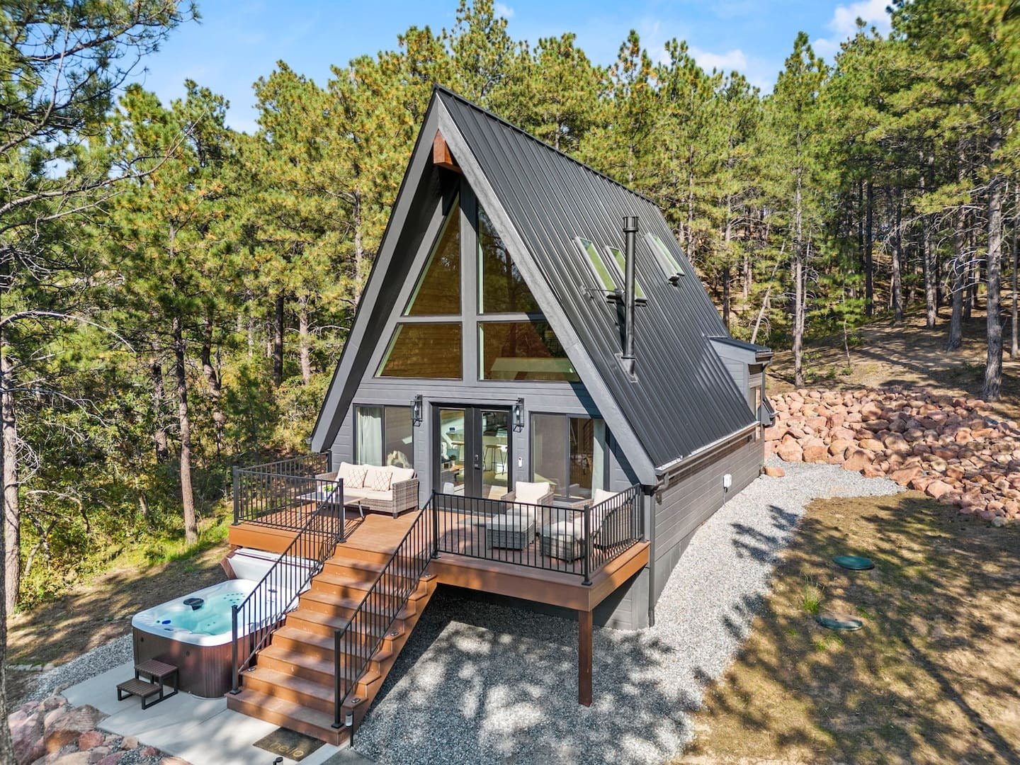 Hillside Hideaway—Cozy A-Frame