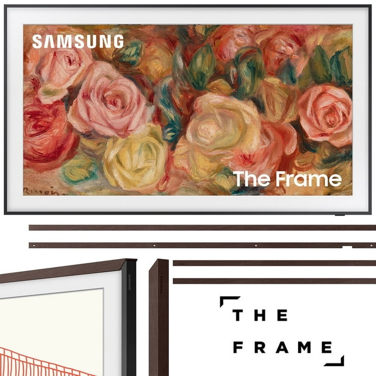https://www.walmart.com/ip/Samsung-QN65LS03DA-65-inch-The-Frame-QLED-4K-Smart-TV-2024-Model-Bundle-with-65-The-Frame-Customizable-Bezel-Modern-Brown/5590108179