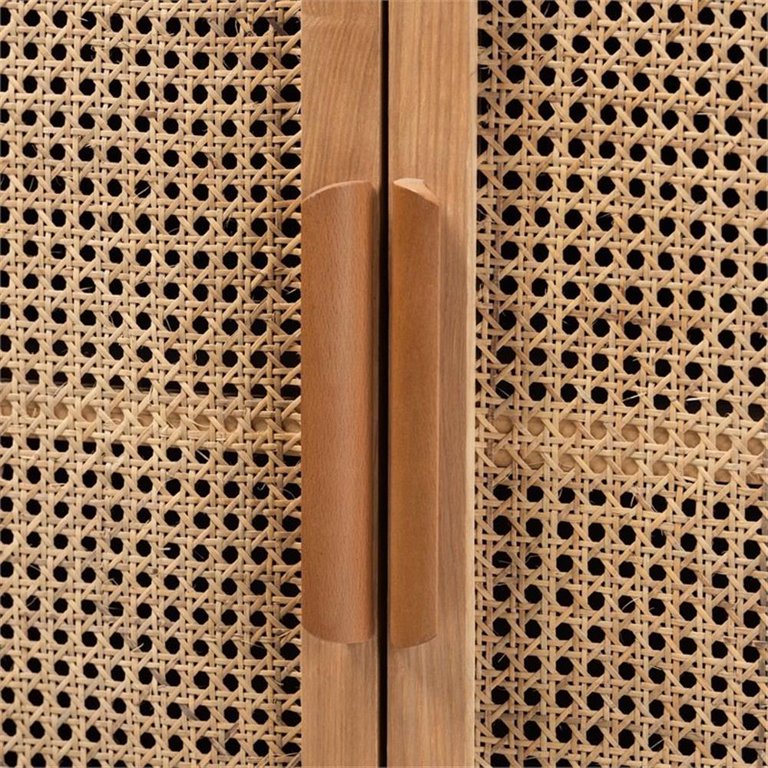 https://www.walmart.com/ip/Bowery-Hill-Mid-Century-2-Door-Wood-Rattan-Storage-Cabinet-in-Oak/673267437