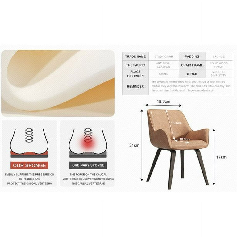 https://www.walmart.com/ip/Homy-Grigio-Faux-Leather-Living-Room-Chairs-With-Armrest-Dining-Chairs-Set-of-2-Brown/1823692401