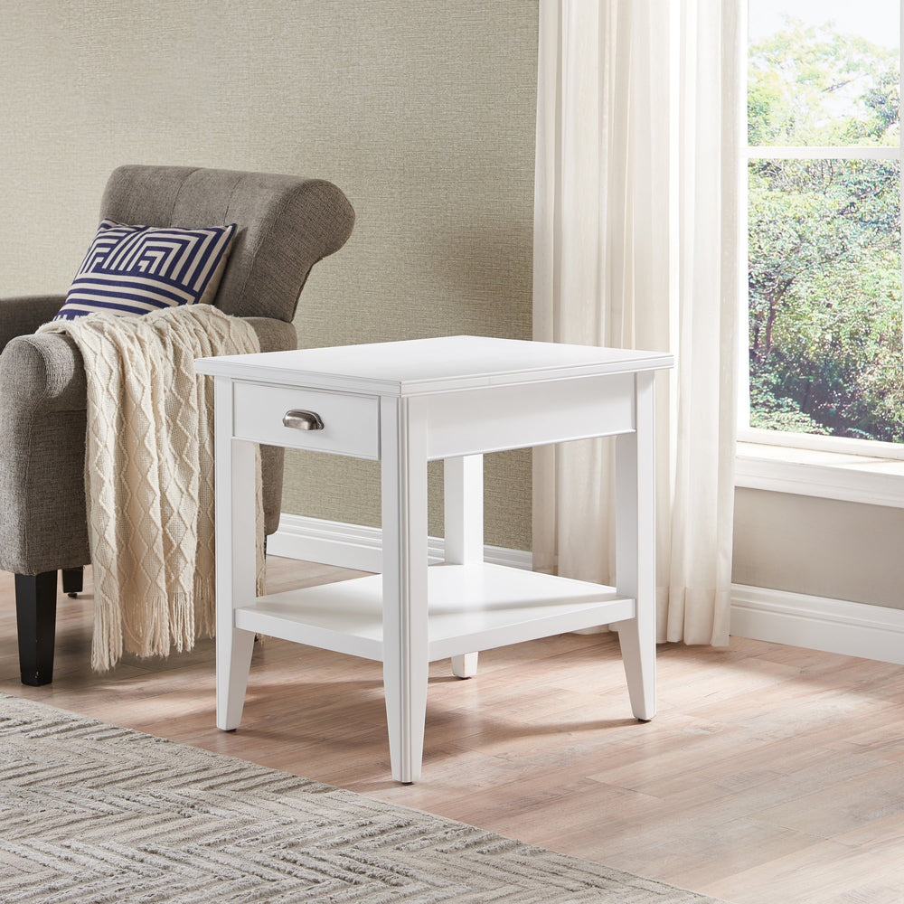1 - Drawer Laurent End Table - From Where -