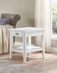1 - Drawer Laurent End Table - From Where - 